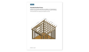 10x10 lean to garden shed roof framing