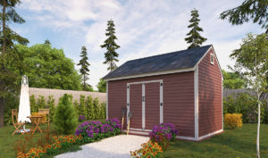 10x10 storage shed preview