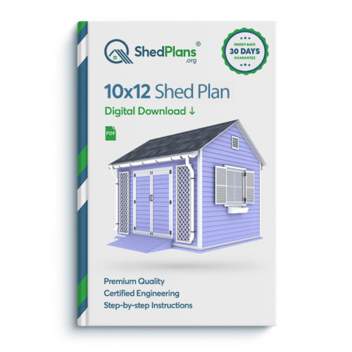 10x12 garden shed plan