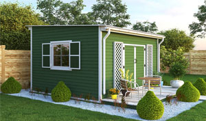 12x14 lean-to garden shed plans