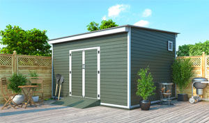12x14 lean-to storage shed plans