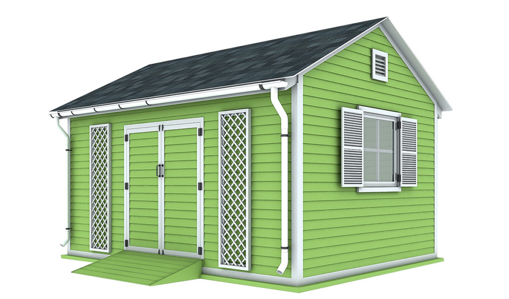 12x16 garden shed