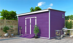 12x16 lean-to storage shed plans