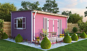 12x18 lean-to garden shed plans