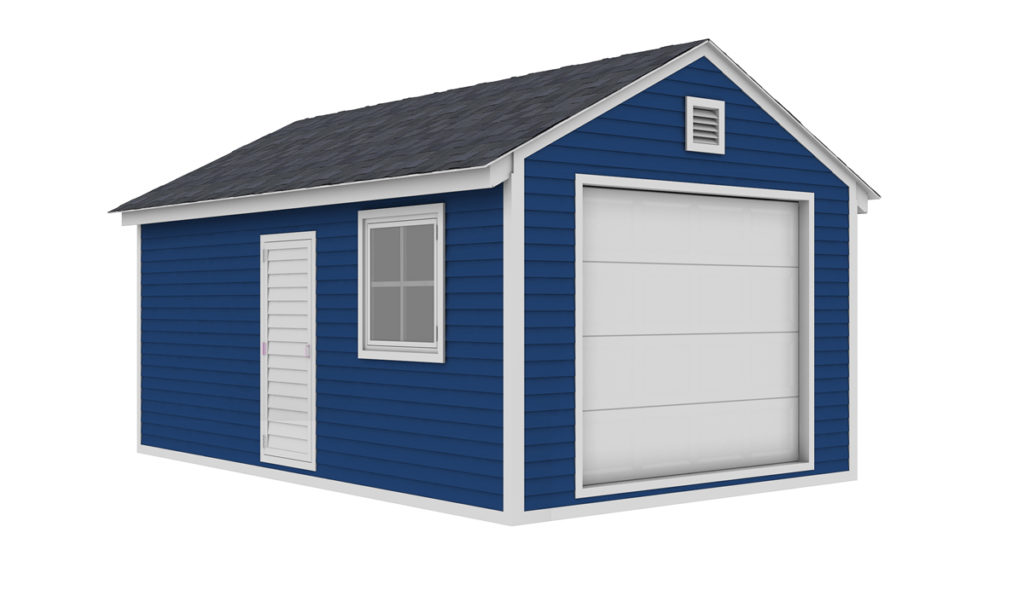 12x20 garage shed