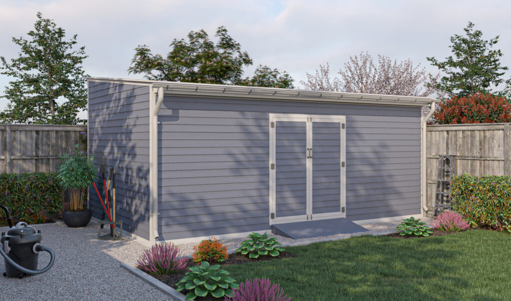 12x20 lean to storage shed preview