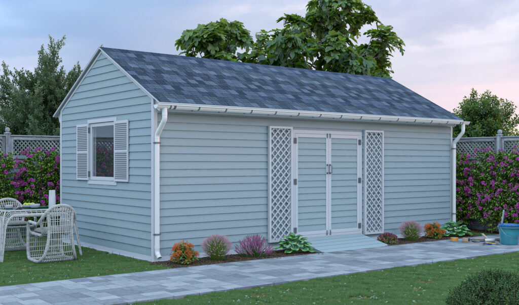 12x24 gable garden shed preview