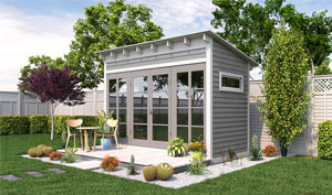 12x6 lean-to garden shed plans