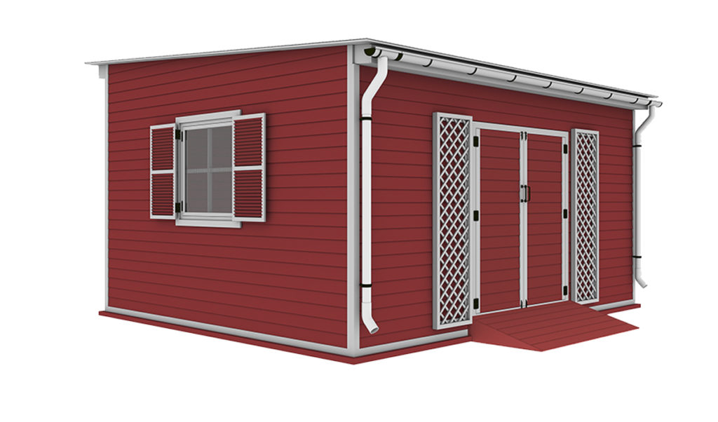 14x16 lean to garden shed