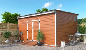 14x16 lean-to storage shed plans
