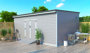 14x20 lean-to storage shed plans