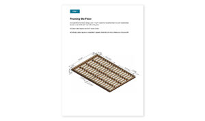 16x24 lean to storage shed floor framing