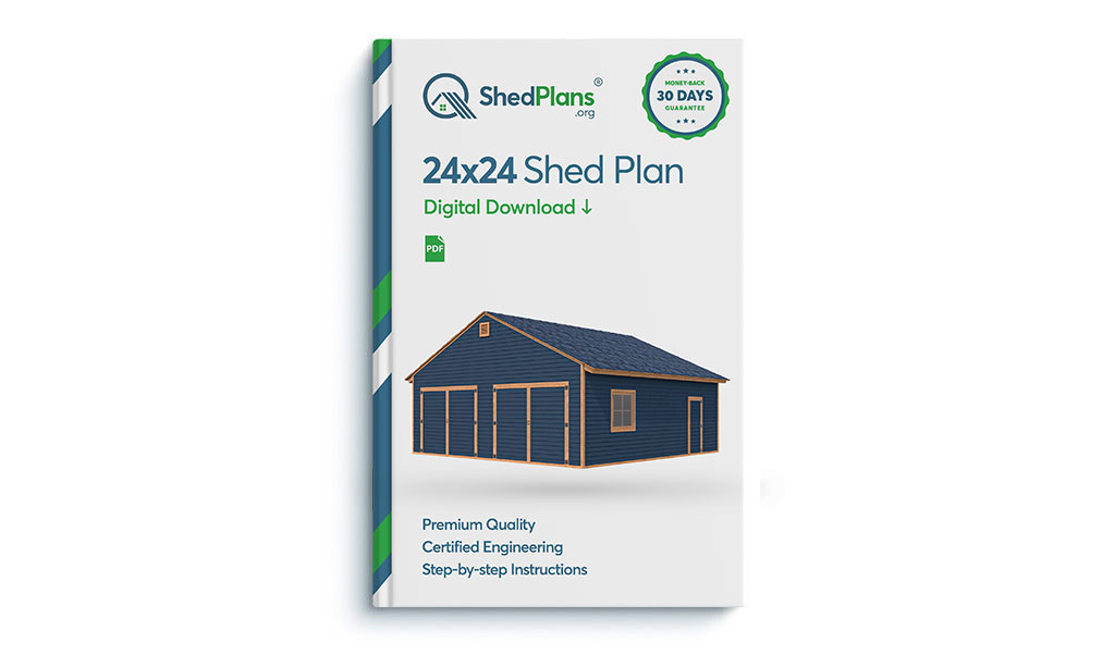 24x24 garage shed product