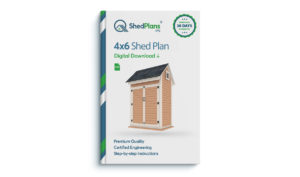 4x6 storage shed plan