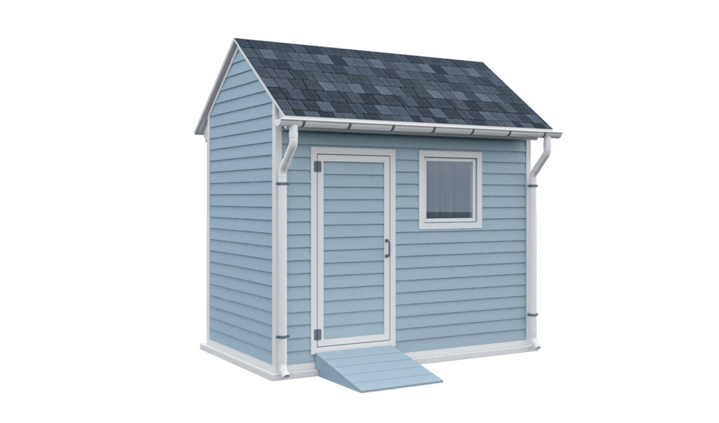 6x10 gable garden shed