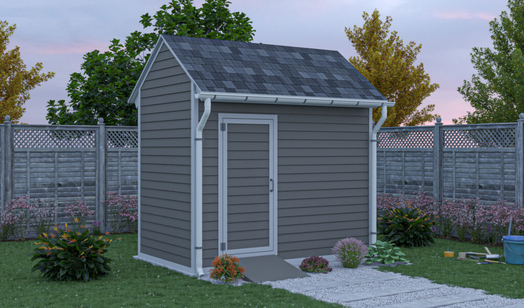 6x10 gable storage shed preview
