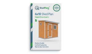 6x10 storage shed plan