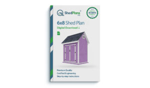6x8 storage shed plan
