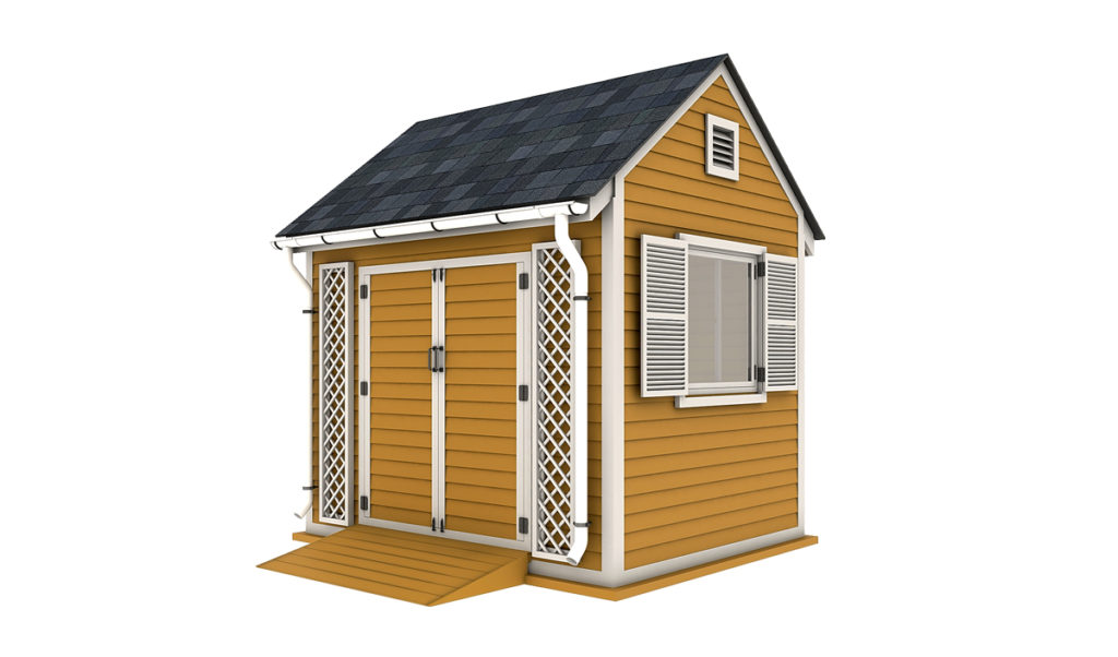 8x10 garden shed