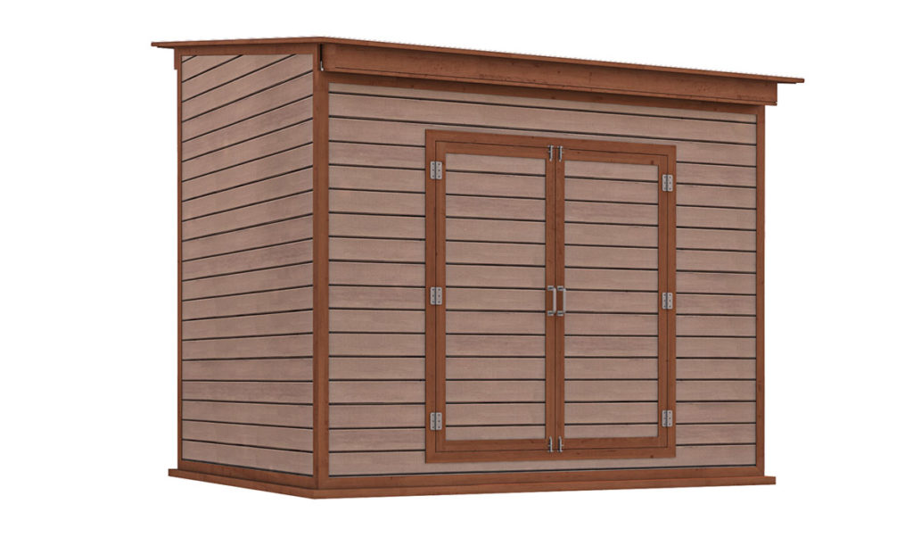 8x10 lean to storage shed