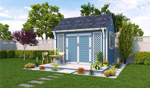 8x12 gable garden shed plans