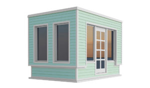 8x12 office shed