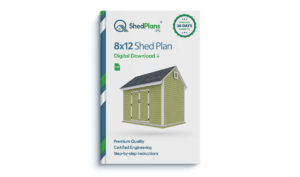 8x12 storage shed plan