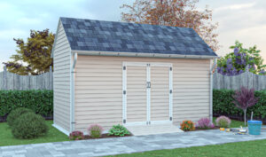 8x16 gable storage shed preview