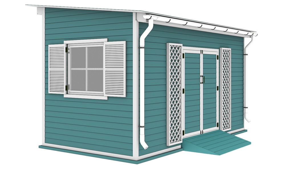 8x16 garden shed