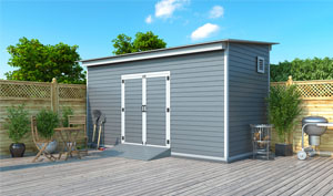 8x16 lean-to storage shed plans