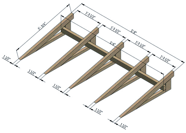 shed ramp assembly