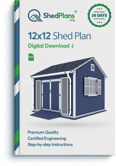 12x12 garden shed plan