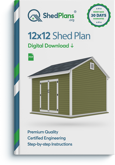 12x12 storage shed plan