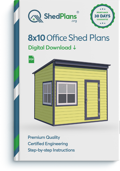 8x10 office shed plan 400x572