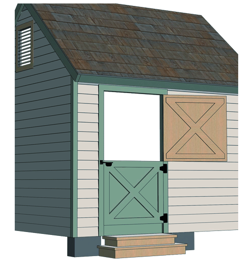 dutch door shed